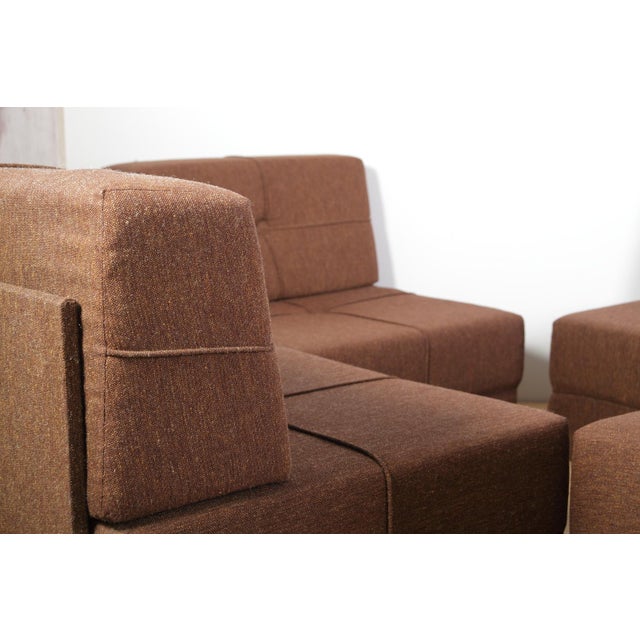 Modular Corner Sofa and Foldable Bed, 1980s, Set of 6 For Sale - Image 10 of 18