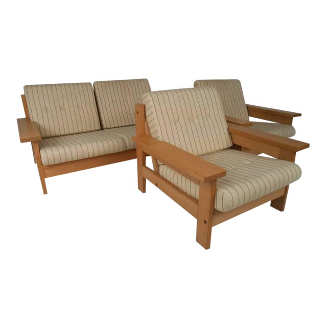 Mid Century Modern Danish Living Room Suite Chairish