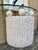 Glass Postmodern Natural Mactan Stone Entry Console Table With Wall Mirror. C 1990s For Sale - Image 7 of 12