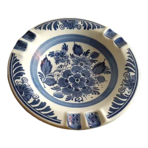 1970s Delfts Made in Holland Ashtray