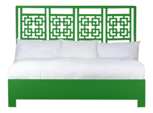 Palm Springs Bed King - Bright Green