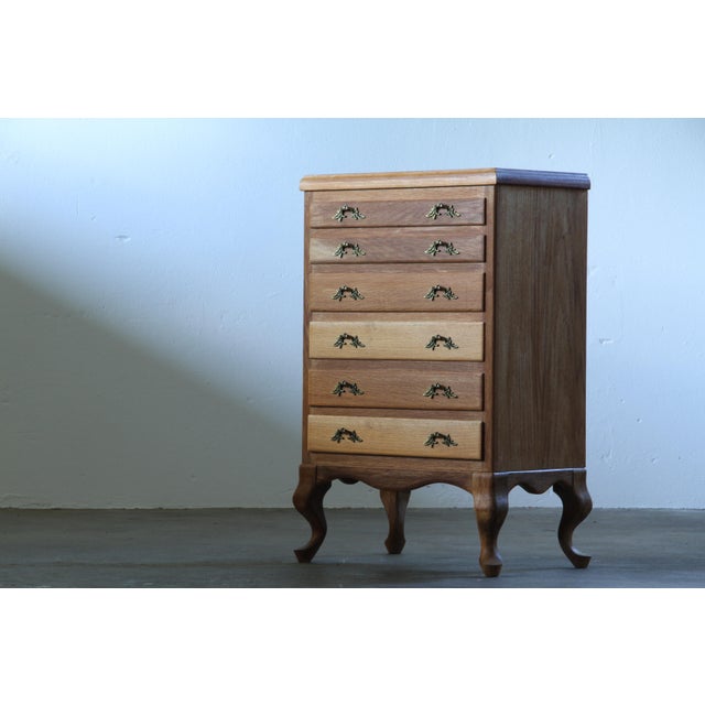 Danish Six-Drawer Dresser in Oak, 1960s For Sale - Image 13 of 13
