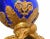 French Empire Glass Candelabras with Gilt Mounts, 1870, Set of 2 For Sale - Image 14 of 15