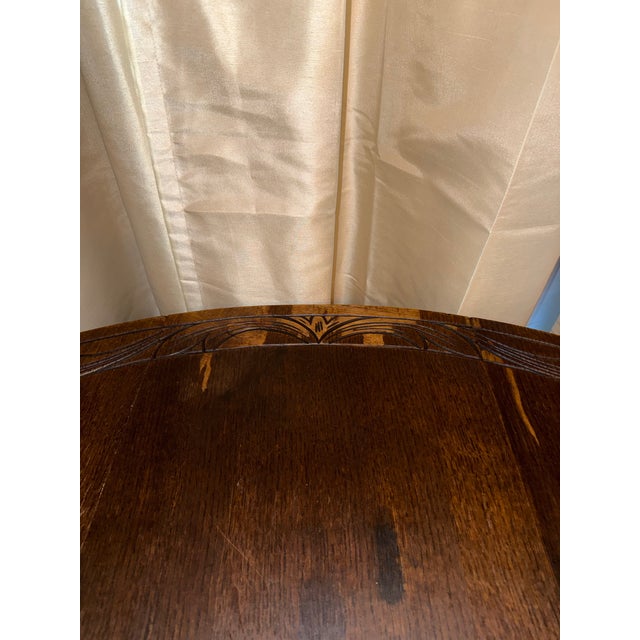 Early 20th Century English Oak Drop-Leaf Gateleg Table For Sale In Naples, FL - Image 6 of 8