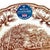 English Royal Stafford English Brown Transferware Ducks & Acorns Thanksgiving Dinner Plates - Set of 12 For Sale - Image 3 of 6