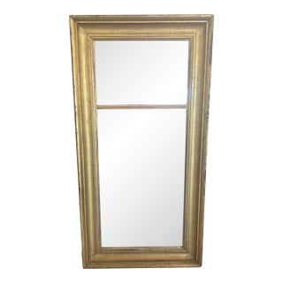 Early 20th Century Gilded Parlor Wall Mirror For Sale