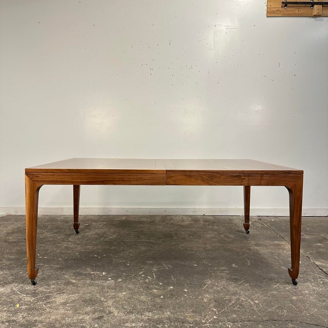 Traditional Michael Taylor for Baker Restored Dining Table For Sale - Image 3 of 12