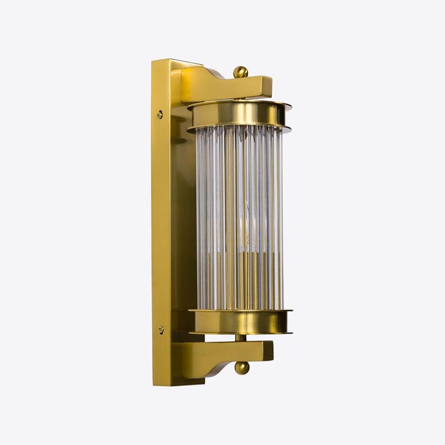 Small Brass Elon Wall Light from Pure White Lines For Sale - Image 12 of 12
