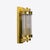 Small Brass Elon Wall Light from Pure White Lines For Sale - Image 12 of 12