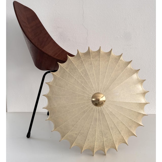 Large Mid-Century Modern Goldkant Cocoon Flush Mount from Goldkant Leuchten, 1960 For Sale - Image 11 of 18