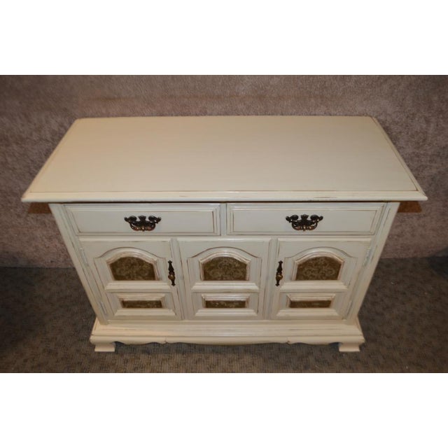 Vintage Cottage Style Accent Cabinet Chairish