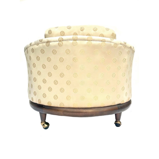 1960s Adrian Pearsall Lounging Tub Chair Circa 1960’s For Sale - Image 5 of 12