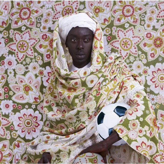 Contemporary Omar Victor Diop a Moroccan Man Poster For Sale - Image 3 of 3