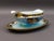 Noritake Japan Hand Painted Fish Trout Gravy Sauce Boat & Attached Underplate. Measures approximately 8 3/4" long, 5 3/4"...
