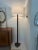 Mid-Century Modern Vintage, French Wooden Corkscrew Floor Lamp For Sale - Image 3 of 11