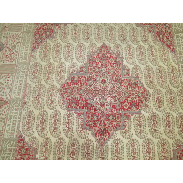Antique Persian Tabriz Dowry Rug For Sale - Image 18 of 18