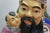 3 Ceramic Fu Lu Shou Star Gods Good Fortune Prosperity Longevity Statues 23" For Sale - Image 10 of 16