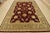 This traditional Agra rug is hand-knotted with a fine wool and silk pile on a cotton foundation. This rug is new and in...