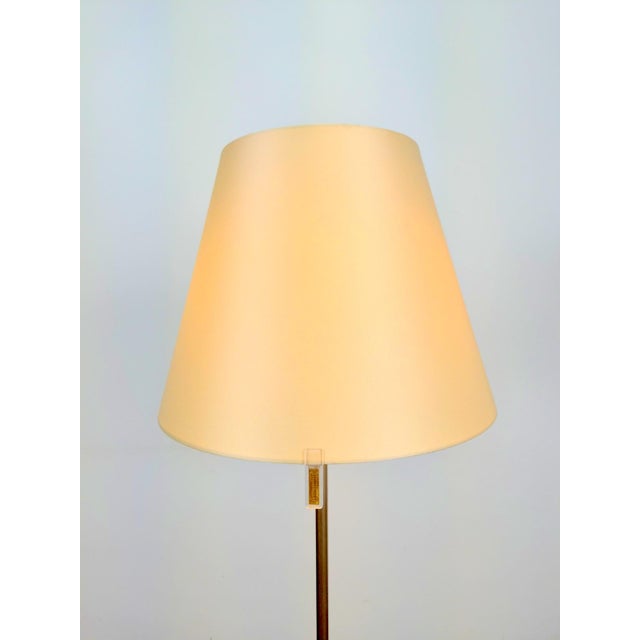Artemide Melampo Zamac Gold Floor Lamp by Adrien Gardere for Artemide, 2000s For Sale - Image 4 of 14