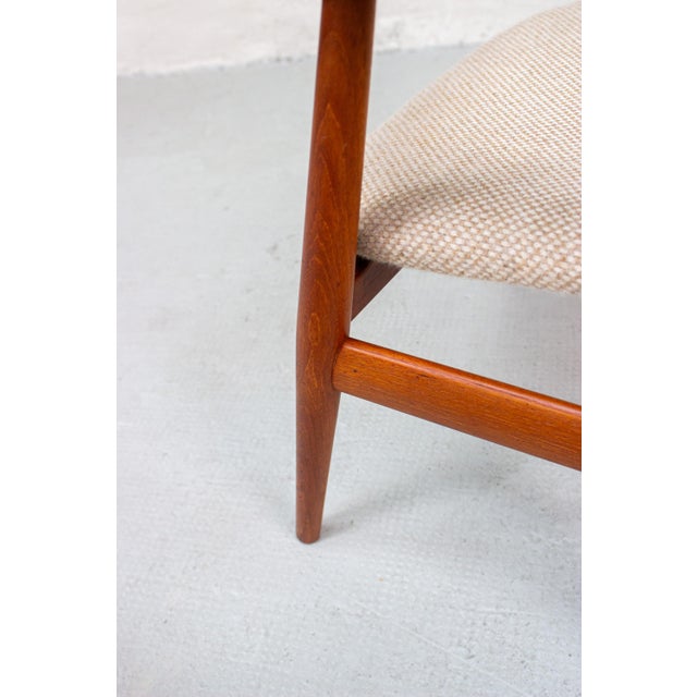 Mid-Century Danish GM11 Chair in Teak by Erik Kirkegaard for Glostrup, 1960s For Sale - Image 14 of 18