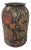 Scrap Decoupage Earthenware Jug Victorian Folk Art For Sale
