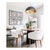 A simple dome shade brings sleek minimalism to the mix. Featuring a gold-leafed finish on the shade’s interior, this gives...