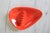 Vintage bright orange melamine boomerang ashtray, made by Anholt in the mid-20th century. Makers mark on bottom. Small...