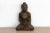 Asian Handcarved Stone Seated Buddha For Sale - Image 3 of 9