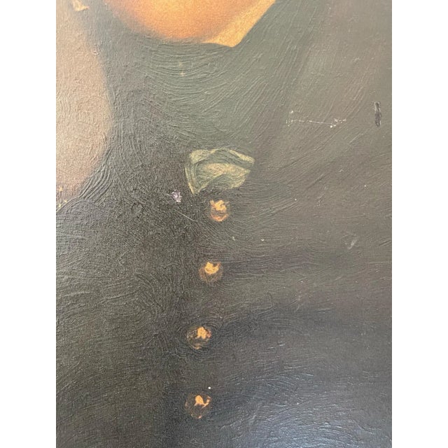 Early 20th C. Major John Biddle Portrait Reproduction Print on Board For Sale In San Diego - Image 6 of 9