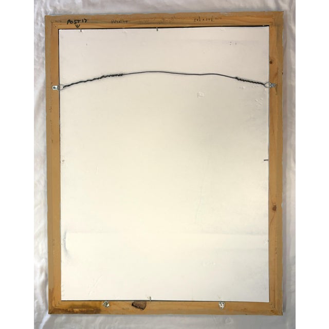 Signed and Framed Original Watercolor Painting of 'A White Heron' by Joan Porter C1997 For Sale - Image 15 of 15