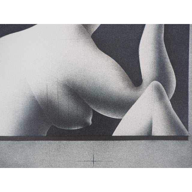 Paul Wunderlich, La penseuse du Printemps, Nude, Lithograph For Sale - Image 5 of 6