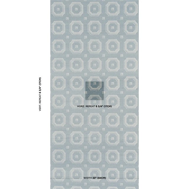 Beveled Frame Sisal wallpaper is a playful, modern take on a trompe l’oeil panel motif. Printed by hand on our Haruki...