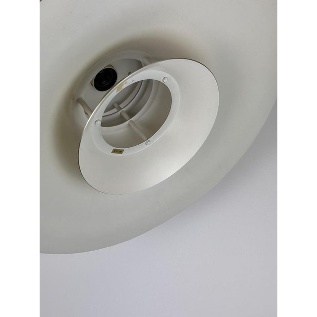 Danish Modern Space Age Brass Pendant Lamp from Lyskær Belysning, 1977 For Sale - Image 10 of 11