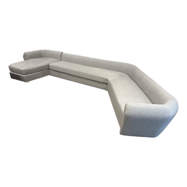 The Jiun Ho Collection Inca Sectional Customized With Charlton Upholstery For Sale