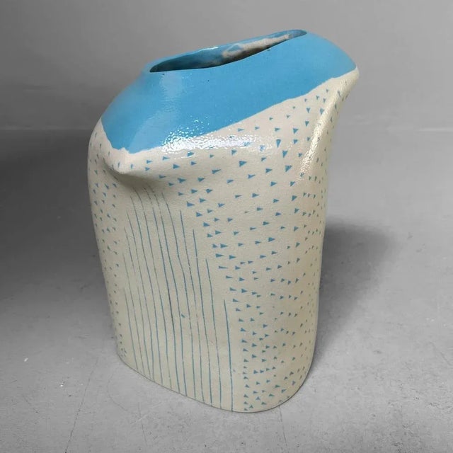 Japanese Modernist Ikebana Vase, 1970s For Sale - Image 16 of 18