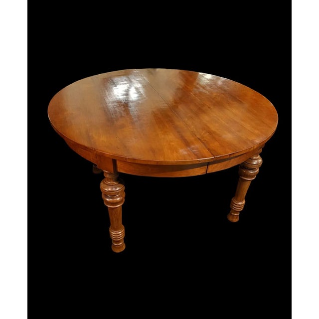 19th Century Extendable Round Dining Table For Sale - Image 6 of 8