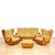 Mid Century Saddleback Sofa & Chair Set by G Plan For Sale In Los Angeles - Image 6 of 12