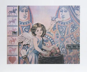 Robert Anderson, the Heartkeepers, Lithograph