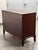 Wood Federal-Style Mahogany Serpentine Three Drawer Dresser, Vintage For Sale - Image 7 of 12
