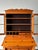 Wood Pine Fall-Front Secretary Desk With Glass-Front Bookcase, Circa 1840s For Sale - Image 7 of 18