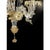 Italian Ca Rezzonico with Gold Flowers and Leaves Murano Glass by Simoeng For Sale - Image 4 of 9