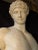 Neoclassical Plaster Bust of Antinous For Sale - Image 3 of 6
