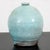 Mid Century Modern Round Vase Pot Teal Glaze Studio Ceramic Blue Weed Vintage For Sale - Image 10 of 12