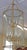 Traditional 1990s Large Brass Two Tier 12 Light Beveled Glass Chandelier Lantern For Sale - Image 3 of 10