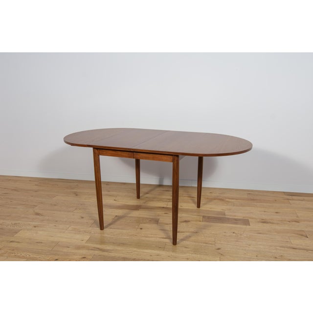 Mid-Century Extendable Teak Dining Table, Denmark, 1960s For Sale - Image 9 of 18