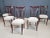 Mid 20th Century Italian Vintage Modern Dining Chairs in the Style of Paolo Buffa Newly Upholstered - Set of 5 For Sale - Image 5 of 13