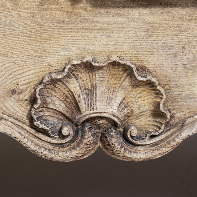 Louis XV Oak Wardrobe, Rococo Style, France, Early 19th Century For Sale - Image 10 of 15