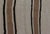 Turkish Vintage Kilim Rug With Ivory Field and Warm Brown Stripes For Sale In Atlanta - Image 6 of 12