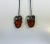 Vintage Sterling Silver and Baltic Amber Honey Spoons - A Pair For Sale In Raleigh - Image 6 of 10