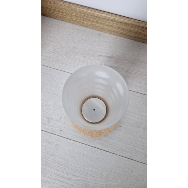 Tan Miketta Candleholder in Blown Glass by Nathalie Du Pasquier and Nanae Umeda for Sottsass Associati, 1990s For Sale - Image 8 of 14